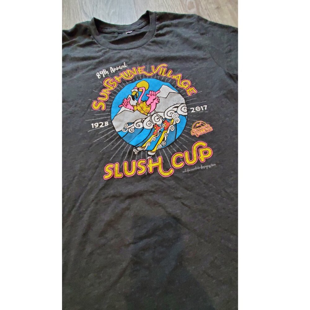 Sunshine Village Slush Cup 2017 Tshirt- Unisex/ Men's Small - Picture 2 of 2